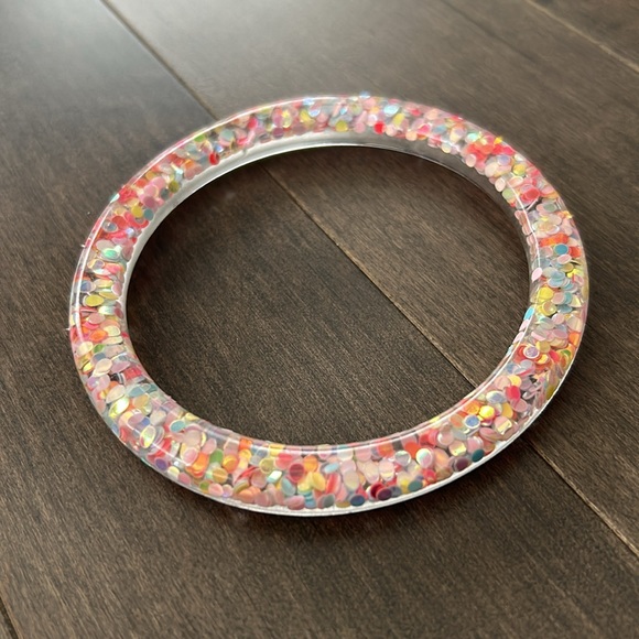 ALL SHE WROTE NOTES Confetti Happiness Bundle Hand Sanitizer Pouch Wrist Keyring - Picture 6 of 8